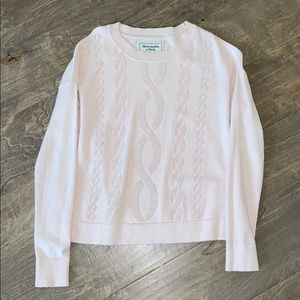 Abercrombie Light Pink Sweater